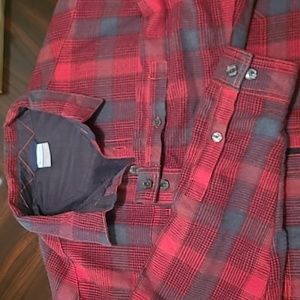 Mens XXL Columbia Flannel jacket with Sherpa lining